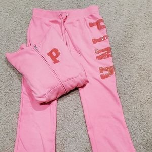 Size M Victoria's Secret PINK Sweatsuit